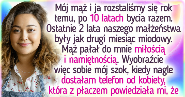 Mój mąż miał romans i zostawił mnie dla kochanki. Jednym prostym ruchem sprawiłam, iż pożałował swojej zdrady