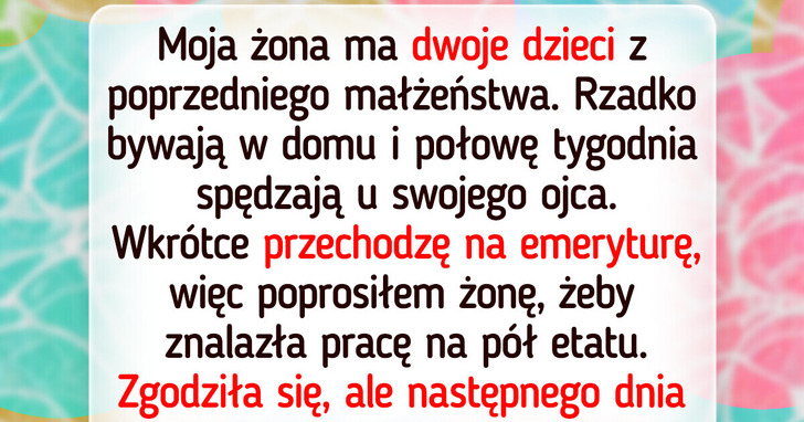 Uważam, iż moja żona powinna znaleźć pracę, skoro ja opłacam wszystkie rachunki