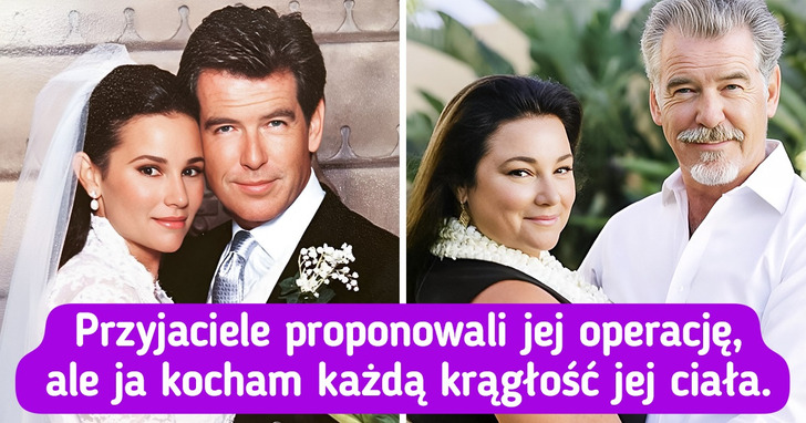 Pierce Brosnan odpowiada osobom, które krytykują ciało jego żony