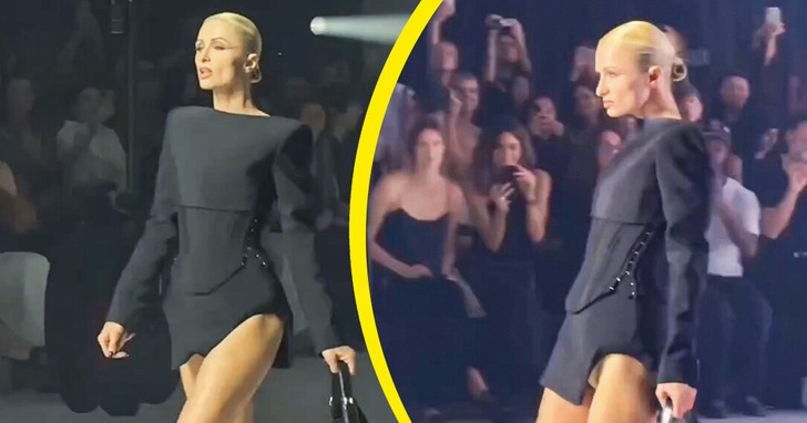 Paris Hilton wyśmiewana za chód na wybiegu, ale zdaniem fanów wygląda wspaniale