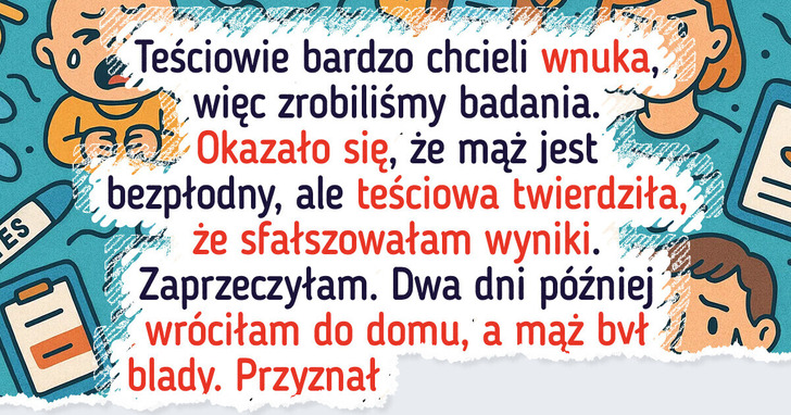 Teściowa obarczyła mnie winą za bezdzietność — prawda, którą skrywała, zszokowała wszystkich